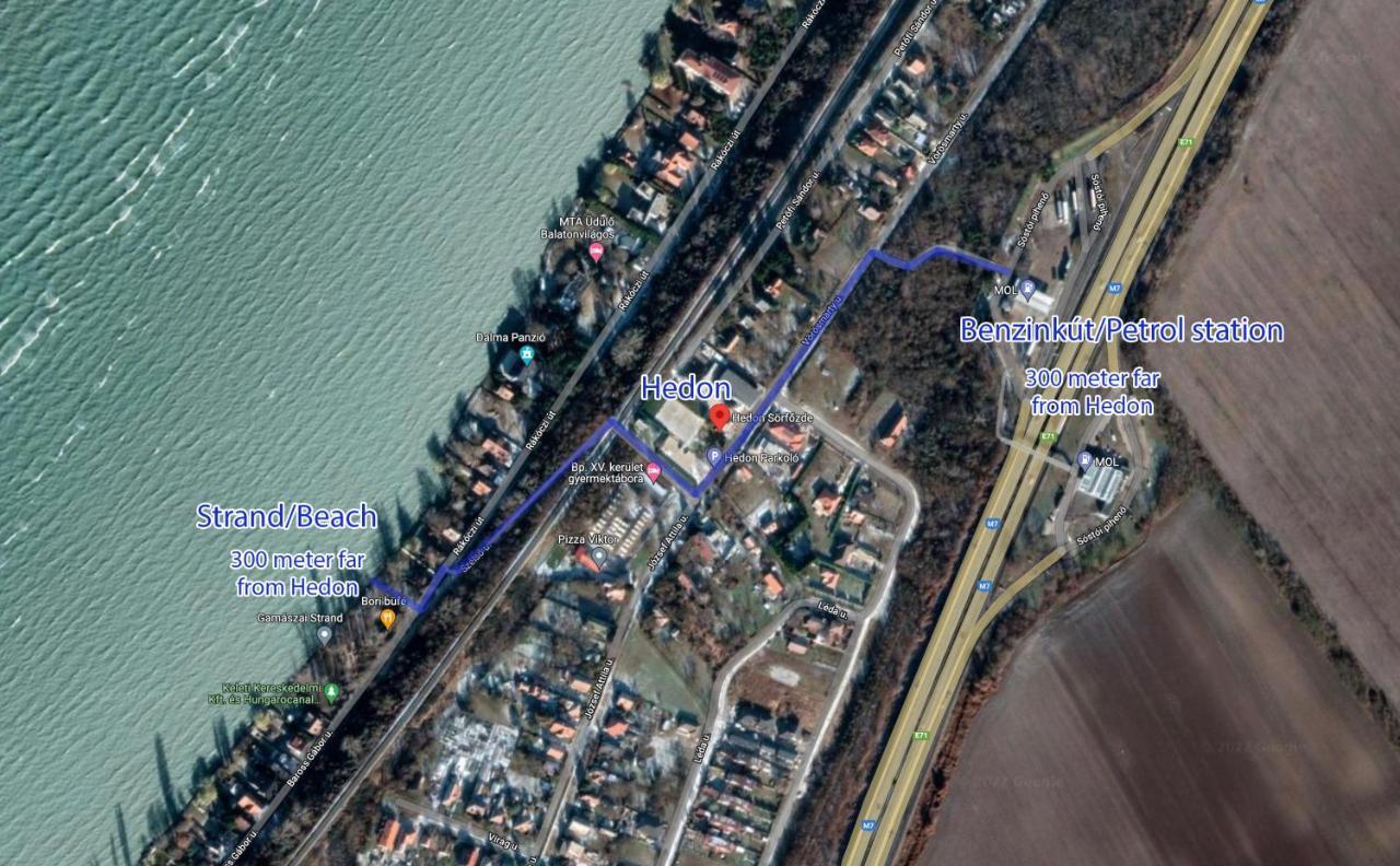 Hedon Brewing Niko Apartment - 200 Meter To The Beach Balatonvilágos Zewnętrze zdjęcie